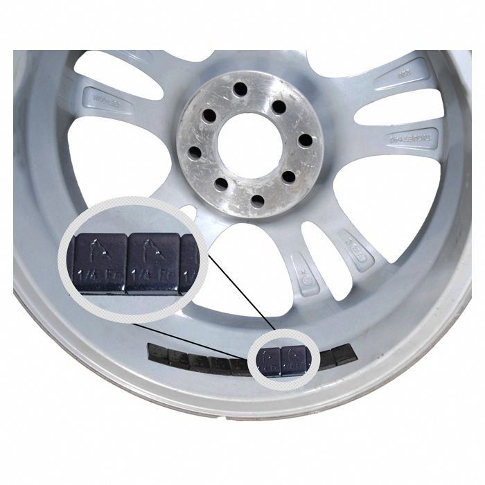 Revolution 10005B Wheel Balance Weight - Black