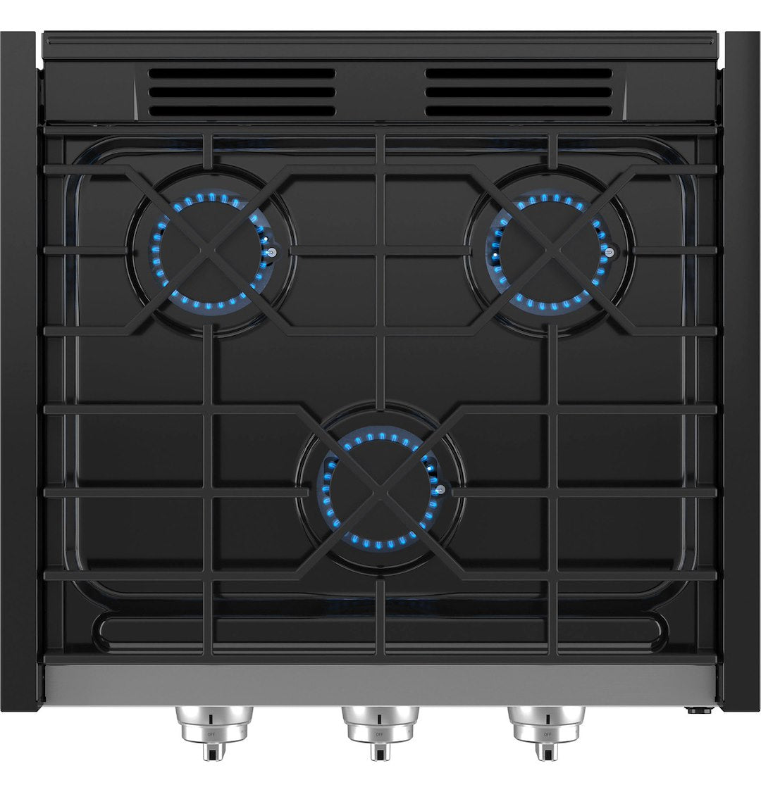 GE Appliance Edge To Edge Grates Stove PLU621RTSS - Profile 21 Rangetop Stainless