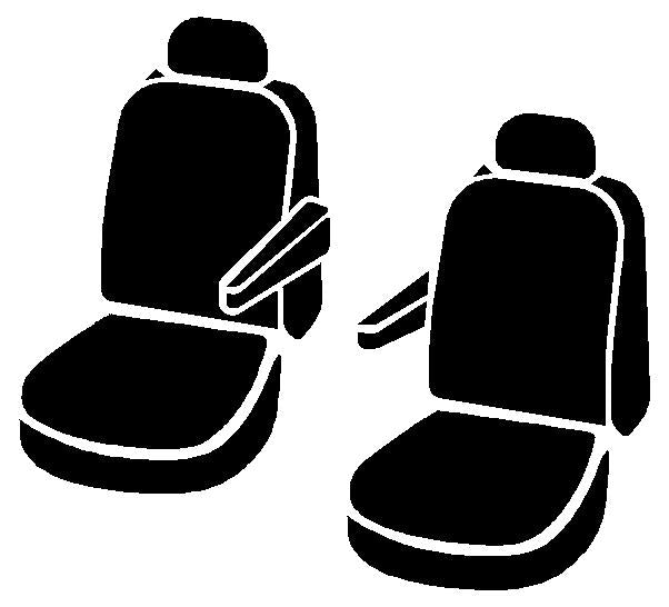FIA Full Ultraviolet Protection Seat Cover SP87-37 Black - SP Front Bucket Cove