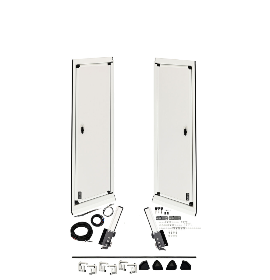 Westin Integrated Interior T-Slot Extrusion Truck Cap Component 16-14790BS - Exp Side Pieces Hdw