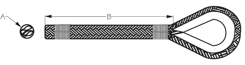 SEA DOG No Supplier Warranty Anchor Rode 302110100G/W-1 - Double Braided Nylon LN