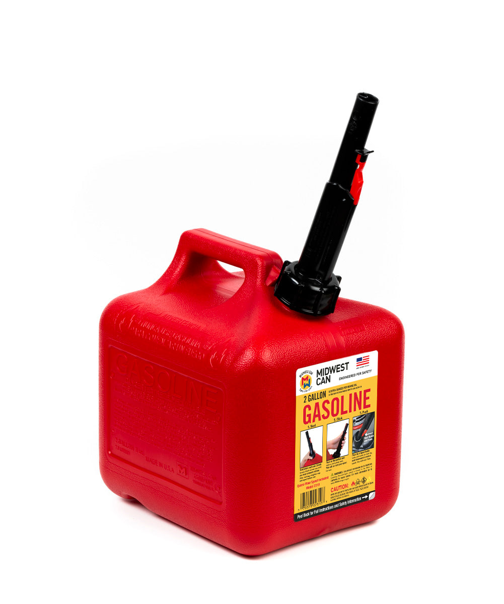 Midwest CAN Midwest Can: Engineered For Safety Liquid Storage Container 2310 - Gallon Gas