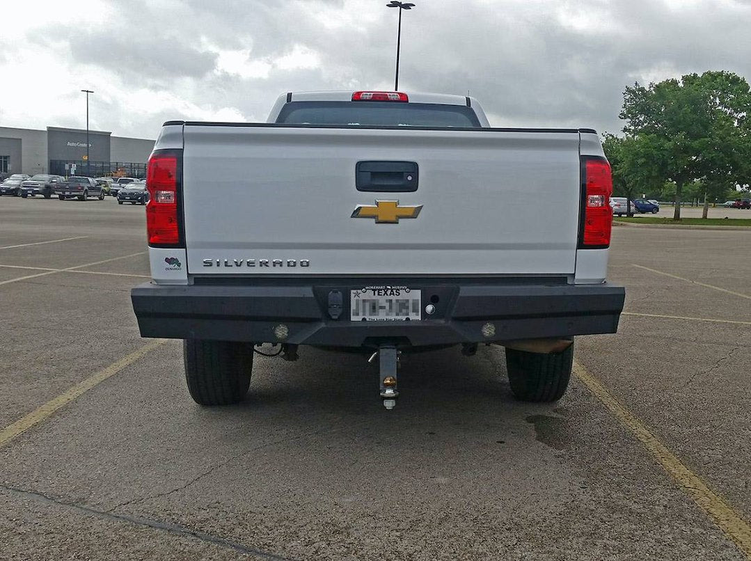 Steelcraft Accommodates Parking Sensors Bumper 65-20420 - 14-18 Chevy GMC Silverado Sierra 15
