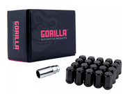 Gorilla High Corrosion Resistance Wheel Installation Kit K5LT19-00916BGR - Black 5LUG 16 Hex Wik Duplex