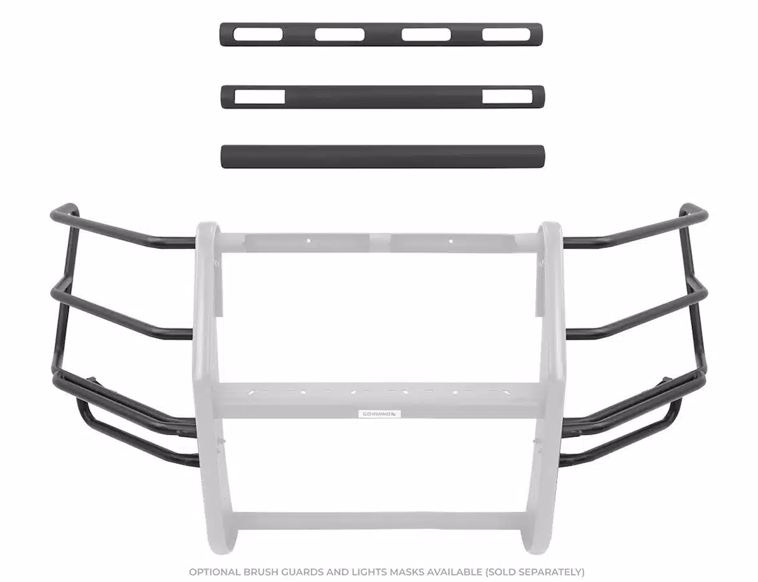 Public Safty Easy No-Drill Installation Bumper Push Bar 5165A-4L - LR Series Aluminum