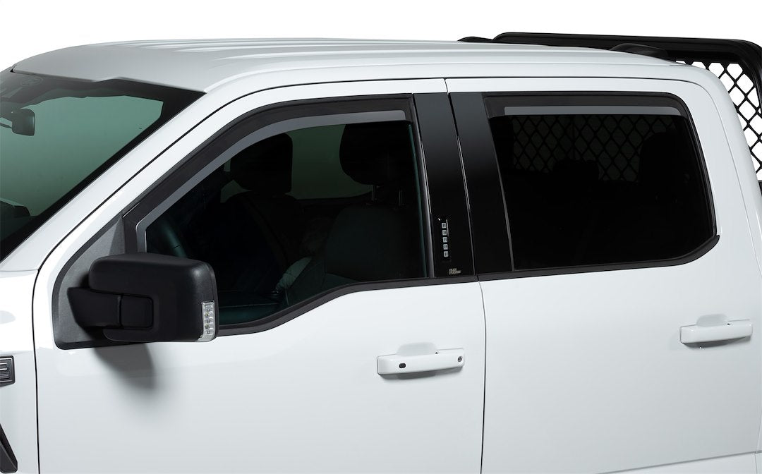 Putco UV Resilient Rainguard 680072 - Matte Black Element Window Visors