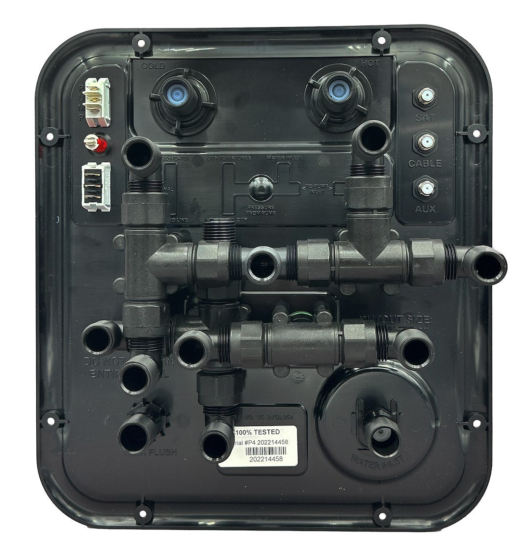 B&B Molders Easy To Follow Color-Coded Legend Fresh Water Management System 94346 - Nautilus P4 H2O