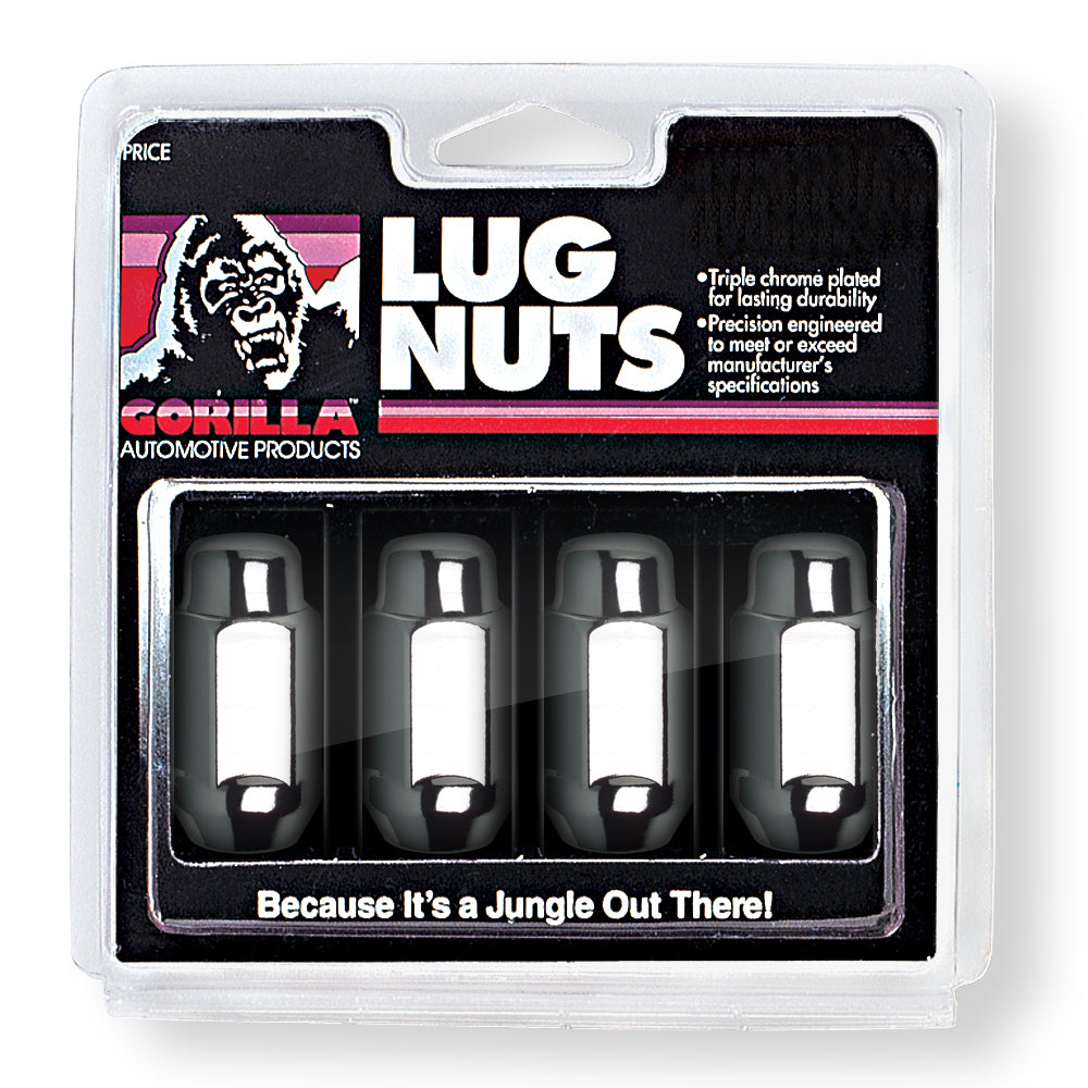 Gorilla 91147XL Acorn bulge extra long - Chrome XL