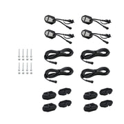 Racesport LT Installation Quick And Easy Underbody Light Kit Rsde4 - Colortrail 4PC Rgb Rock Exp