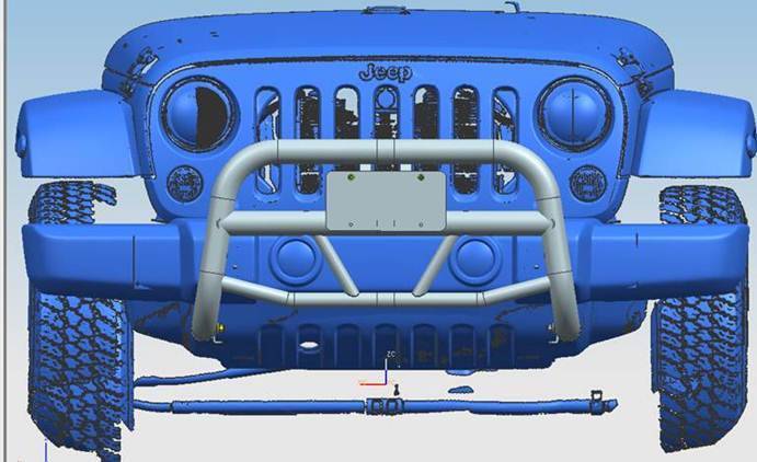 Black Horse MBT-MJ103 Bull Bar