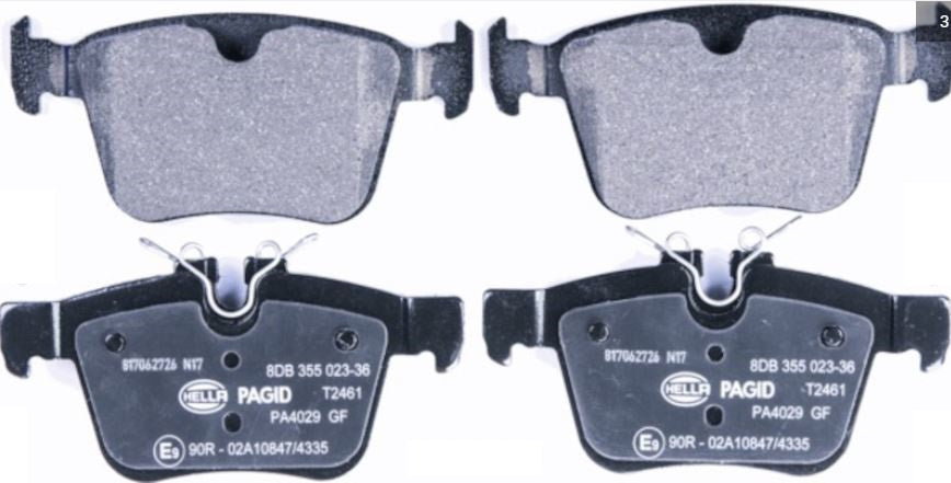 Hella Maximum Durability And Comfort Brake Pad 355023361 - Set Disc
