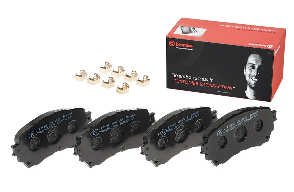 Brembo Premium Low-Met OE Equivalent Pad Brake Pad P49048