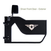 Combat Offrd Easy To Install Door 15-1046 - Jeep JK JKU Mission Doors Front
