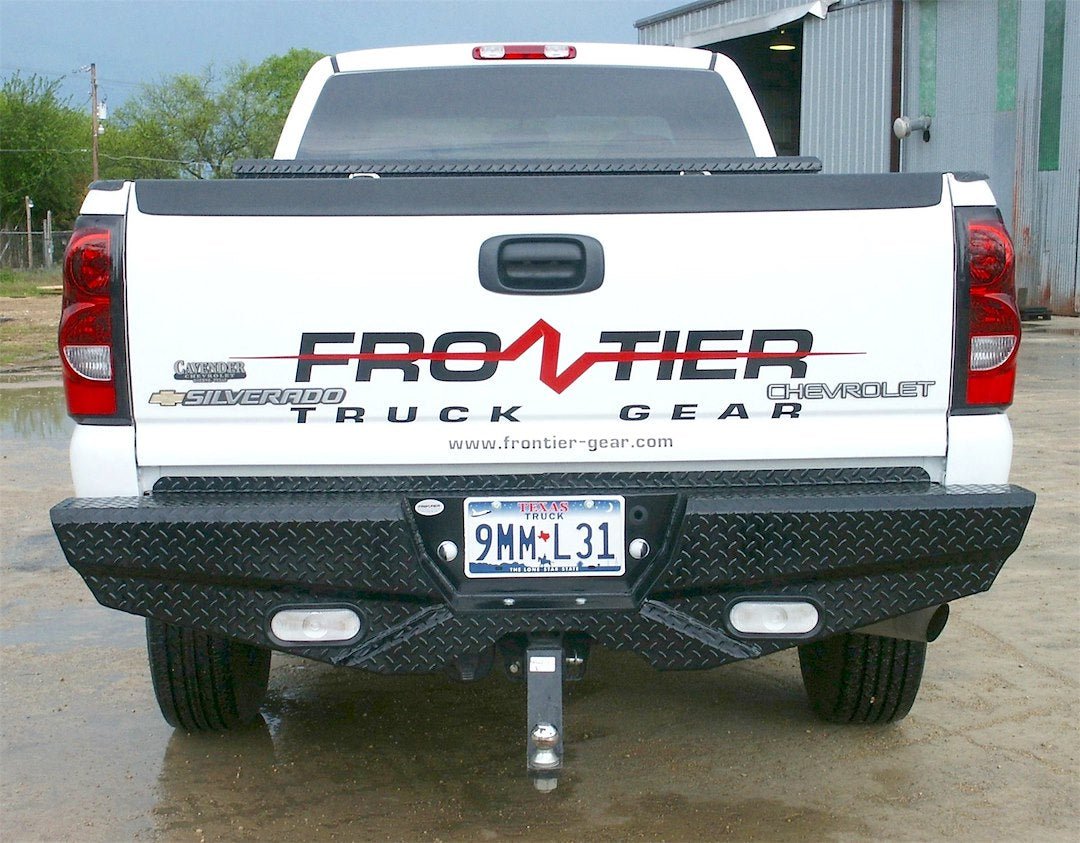 Frontier TRU Accommodates Vehicle Backup Sensors Bumper 100-20-1007 - Diamond Back Chevy GMC