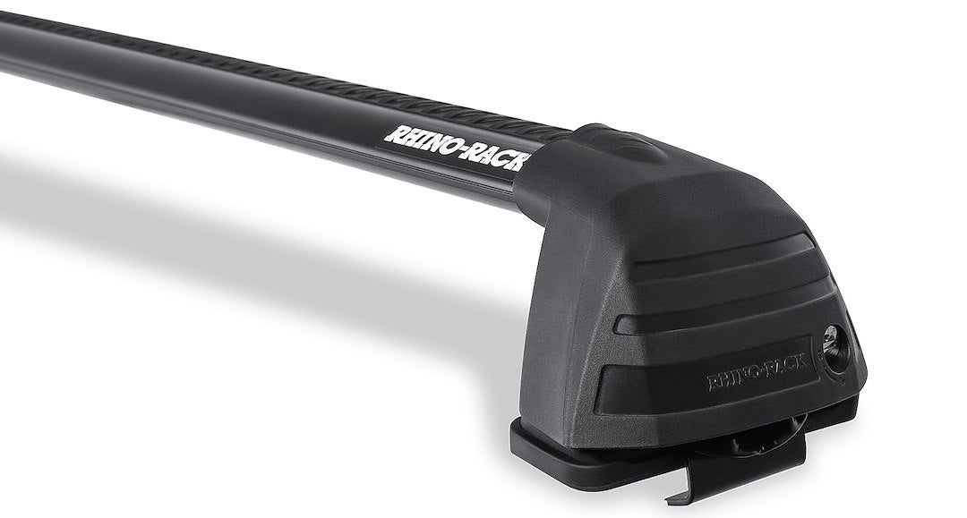 Rhino Rack Strong And Built To Last Roof Rack RV0659B - Black Vortex ROC25 Flush Bar