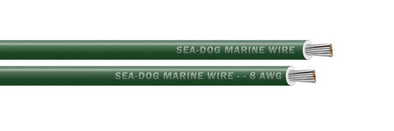 SEA DOG 8008042 - Green Awg 100FT Primary Wire