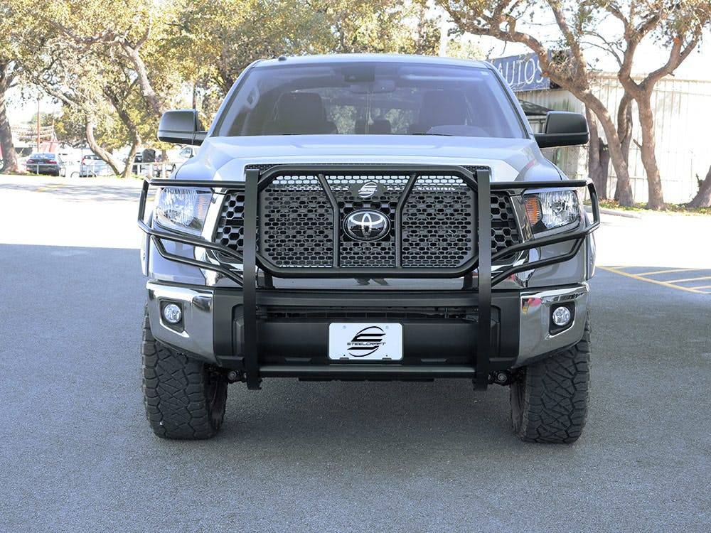 Steelcraft Punch Plate Grille Grille Guard 50-3380C - Black HD Guards