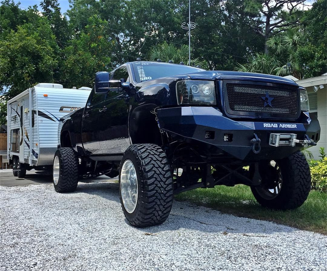Road Armor Direct Bolt On Design Bumper 382R0B - Stealth Frnt Bmpr Base