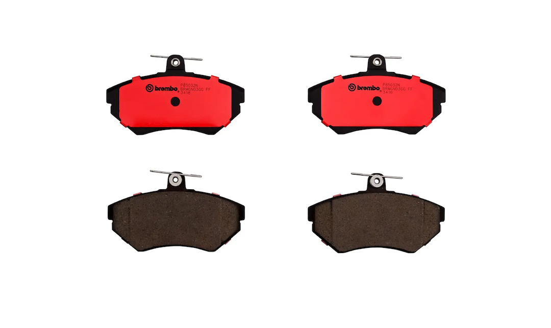 Brembo Premium Low-Met OE Equivalent Pad Brake Pad P85032N - Disc Set