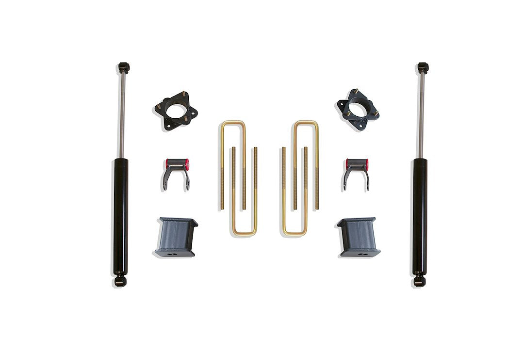 Maxtrac Maintains Factory Ride Quality Lift Kit Suspension 901355 - Spacer5 Blks Ubolts Max Shocks