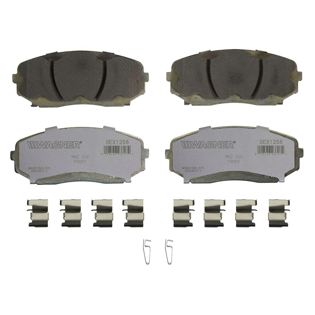Wagner Brake OEX1258 Brake Pad