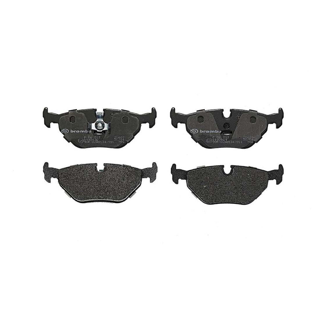 Brembo Premium Low-Met OE Equivalent Pad Brake Pad P06013 - Disc Set