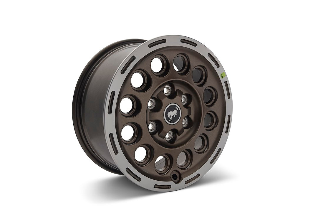 Ford Sinister Bronze With Machined Face Wheel M-1007-P1780Brown - Bronco 17 X8.0 Single Kit M-1007-P1780BRN