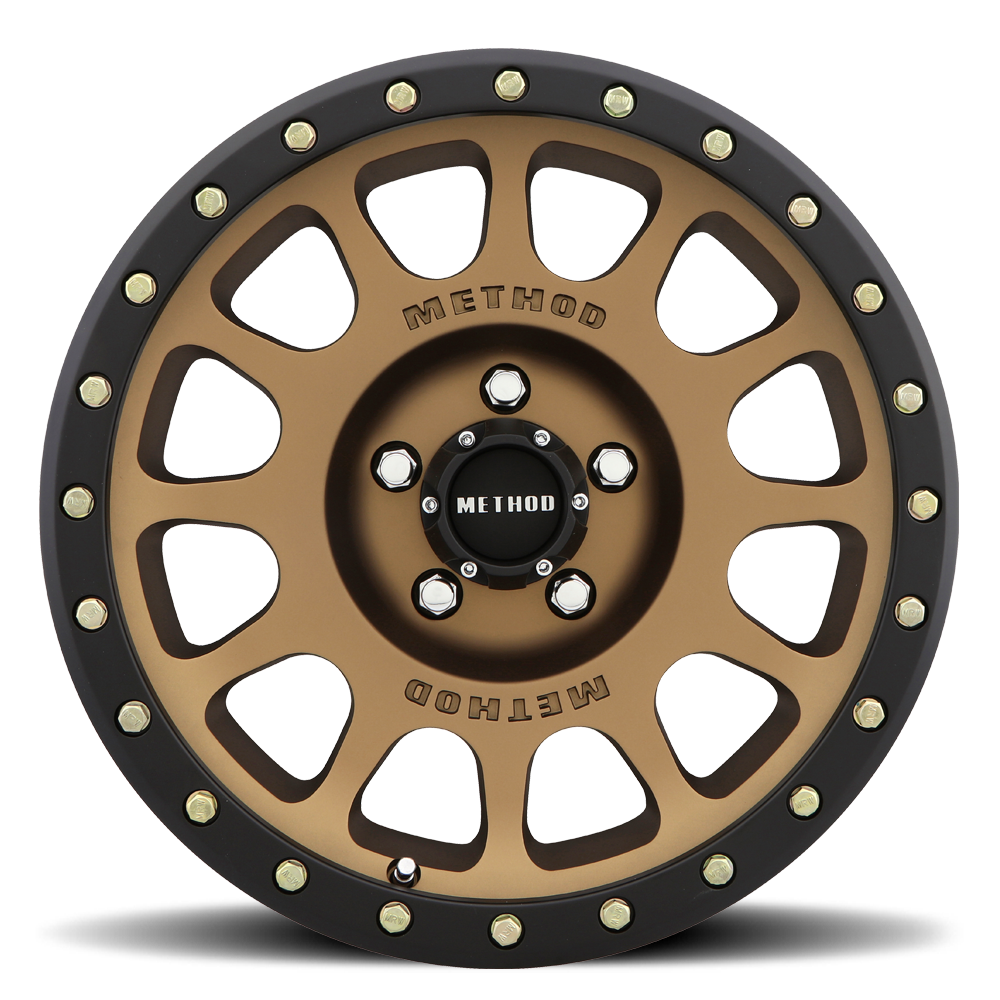 Method Race With Method Logo Center Cap Wheel MR30589058900 - MR305 NV 18X9 0MM Offset
