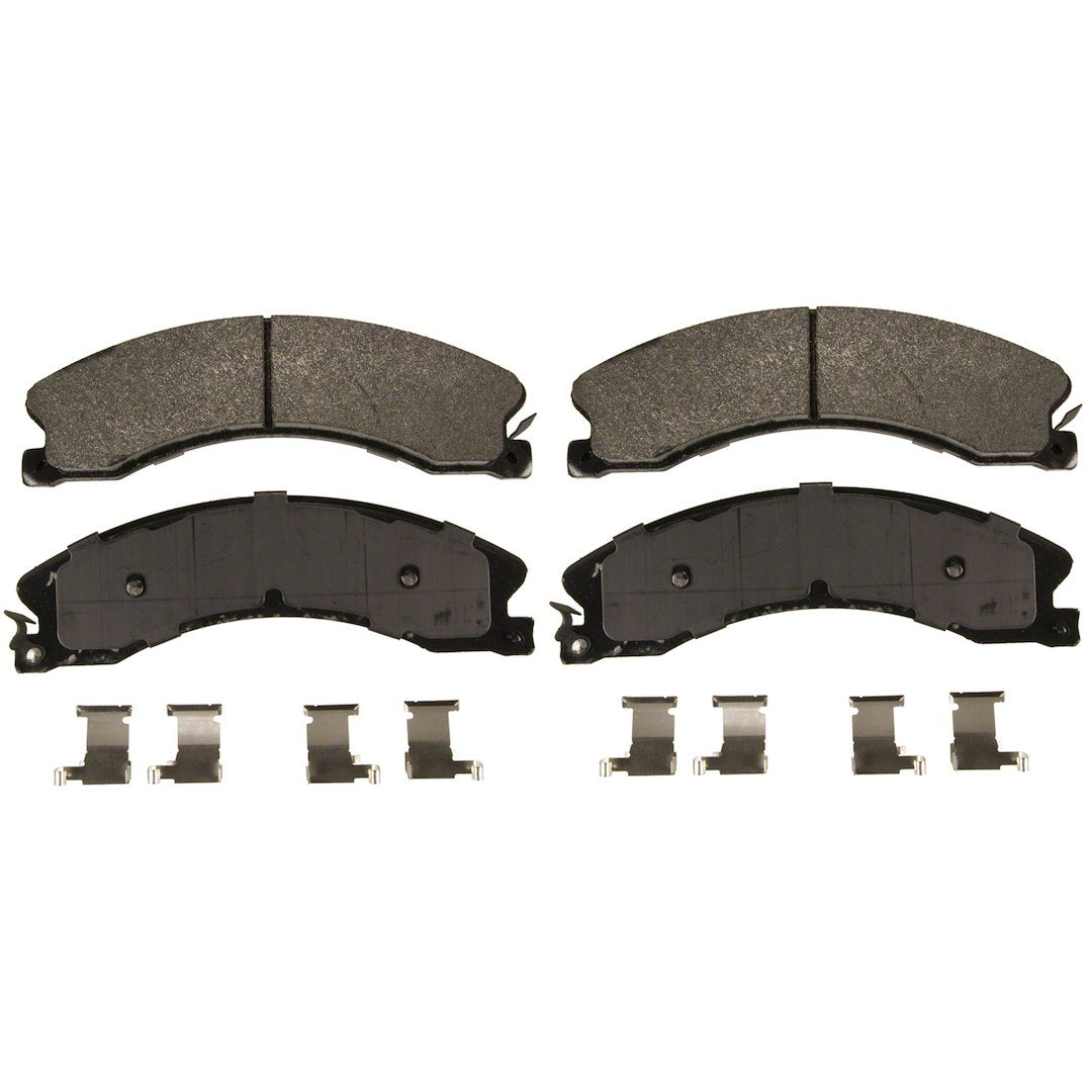 Wagner Brake Zero-Copper Friction Formulation Brake Pad SX1411 - Severeduty Disc Set