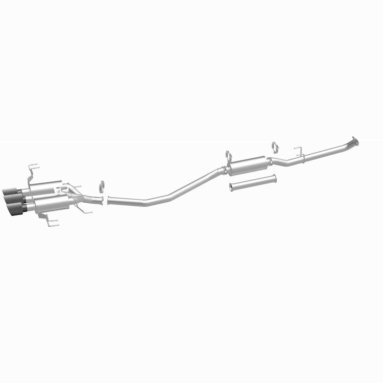 Magnaflow Limited Lifetime Warranty Exhaust System Kit 19708 - Carbon Speq Series Fiber CAT-Back