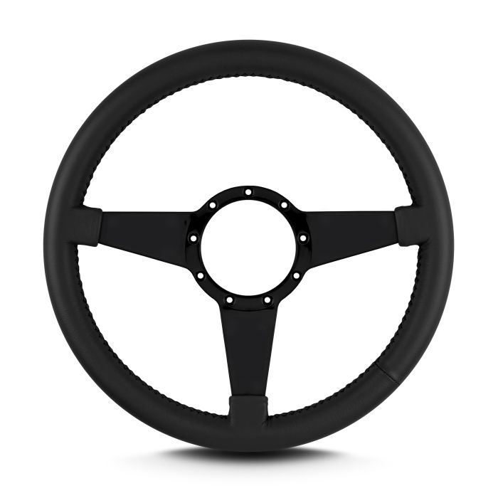 Lokar 45201 3 Spoke Design - Black MK4 STD BK 14 BL