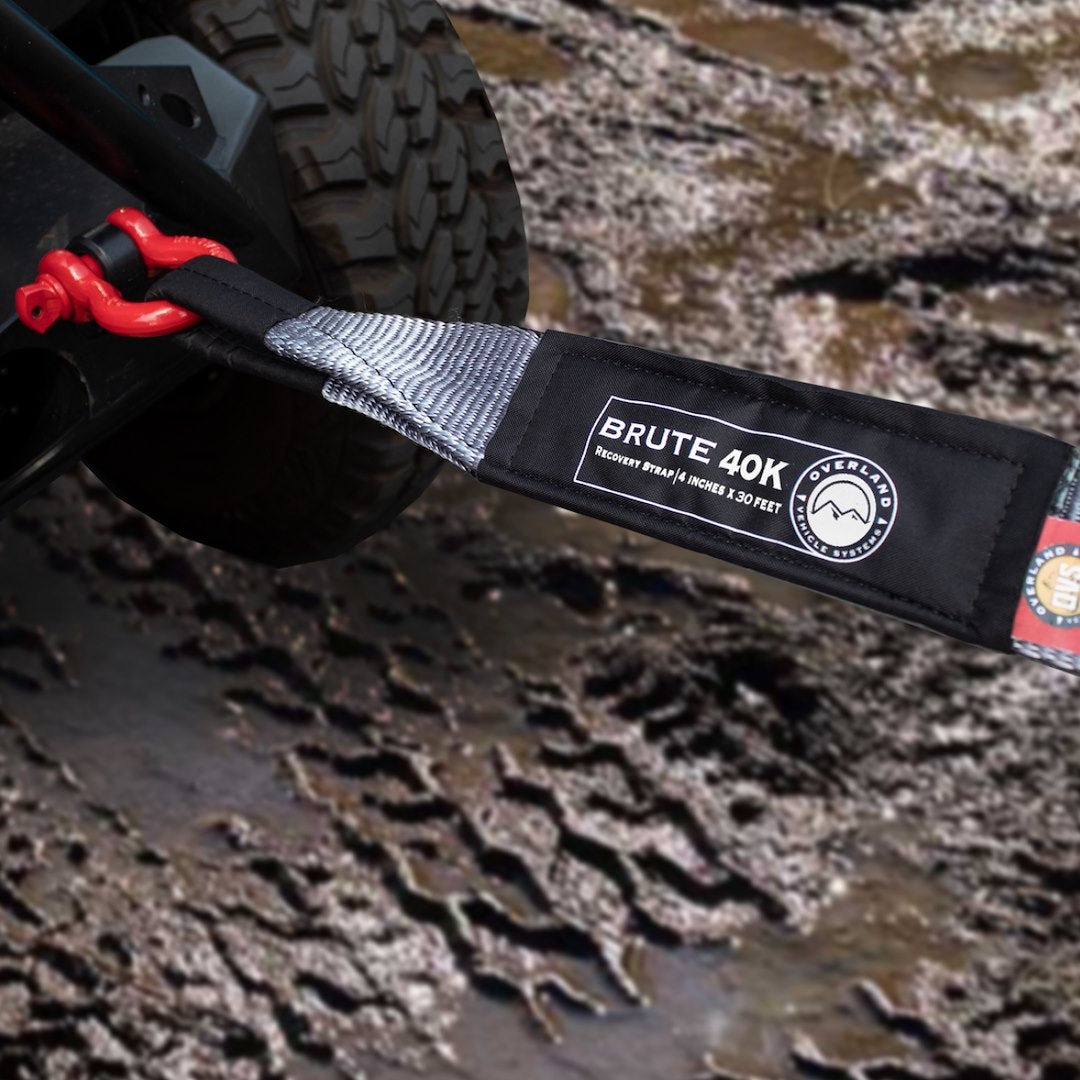 Overland VCL Offer A Durable And Stylish Tow Strap 19099916 - Gray Black 30