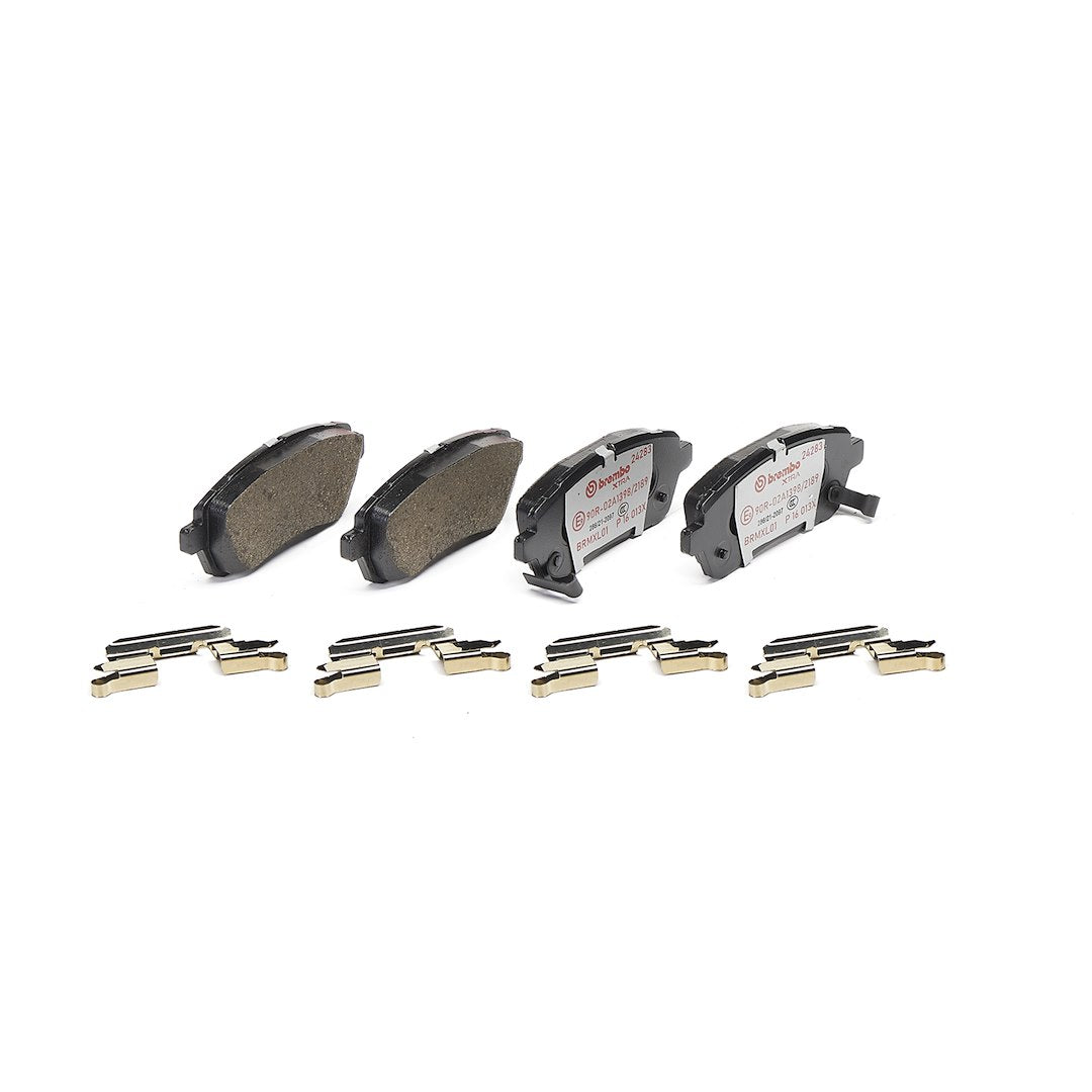 Brembo Premium Low-Met OE Equivalent Pad Brake Pad P16013X