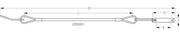 SEA DOG No Supplier Warranty Quick Release Pin 299981-1 - Stainless PIN Lanyard