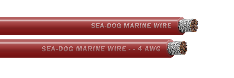 SEA DOG 8004021 - Red Awg 50FT Battery Cable