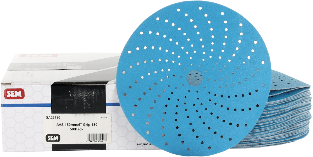 SEM Products SA26800 Features advanced vented system - Avs 150MM Grip 800 50 BOX