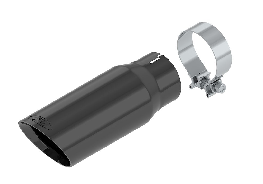 Ford No Welding Required Exhaust Tail Pipe Tip M-5260-BCT1 - Black 2021-22 F-150 CH
