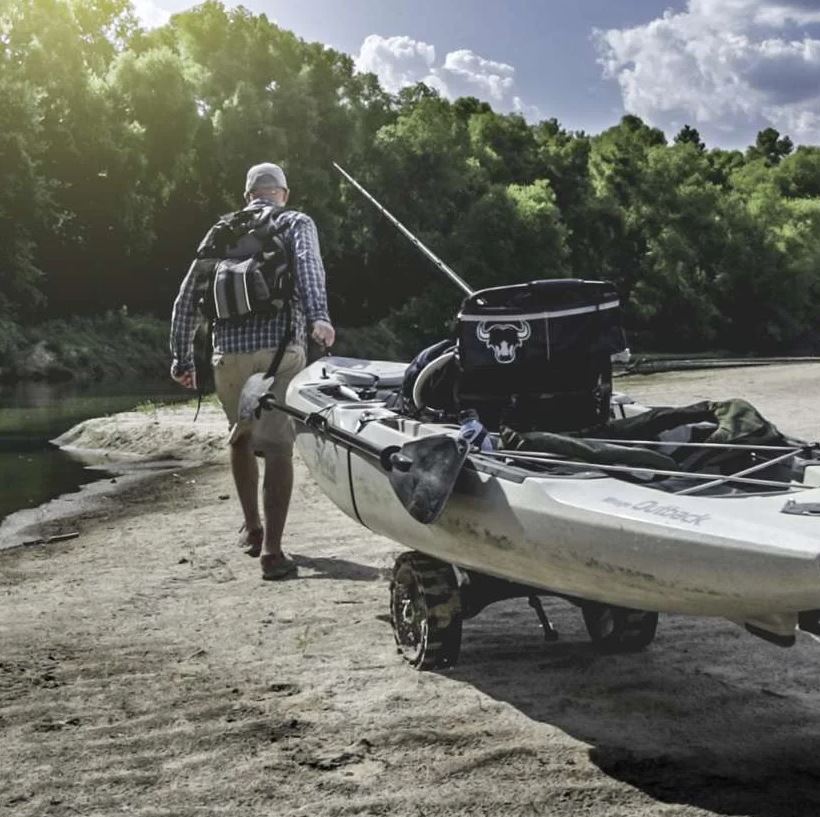 Railblaza For Inside Kayak Hatch Kayak/Canoe Carrying Cart 50-0006-71 - C-TUG Sandtrakz