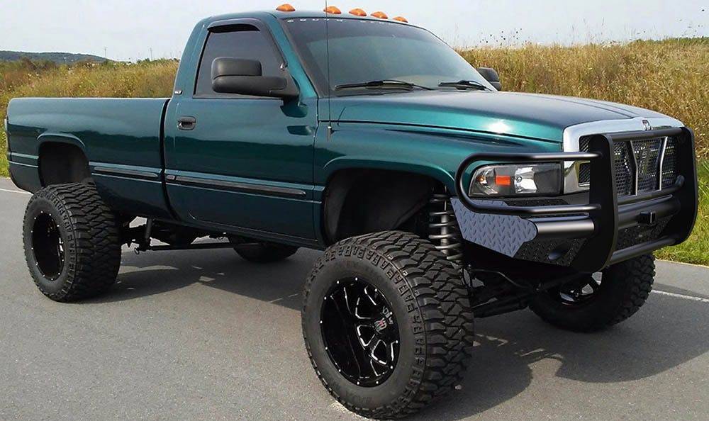 Steelcraft Convenient Front Receiver Hitch Bumper HD12200R - Black HD Replacements