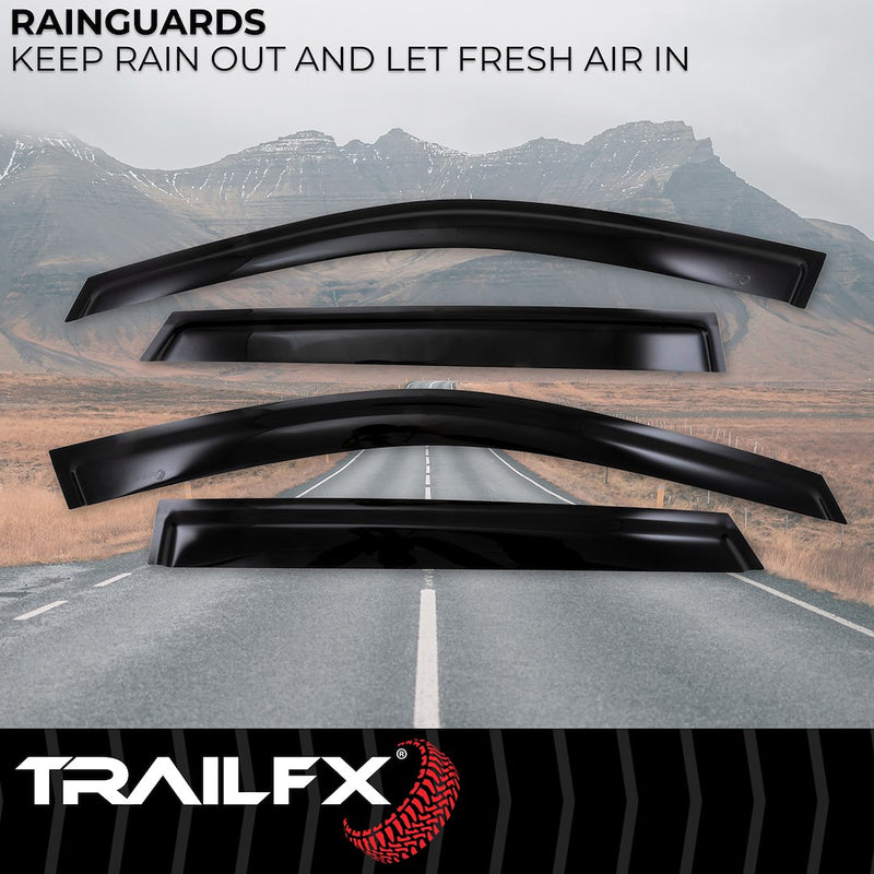 Trailfx Limited Lifetime Warranty Rainguard 4116H - Window Vents Chevy Trax 24-25 4PC