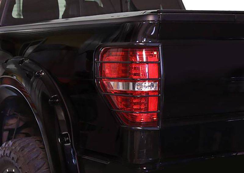 Black Horse Superb Tail Light Protection Tail Light Guard 7G044806A - 1999-2013 Ford F-250 Gua