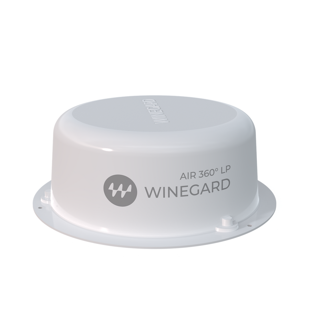 Winegard low-profile design Broadcast TV Antenna A3-LPW1 - White Air 360 LP