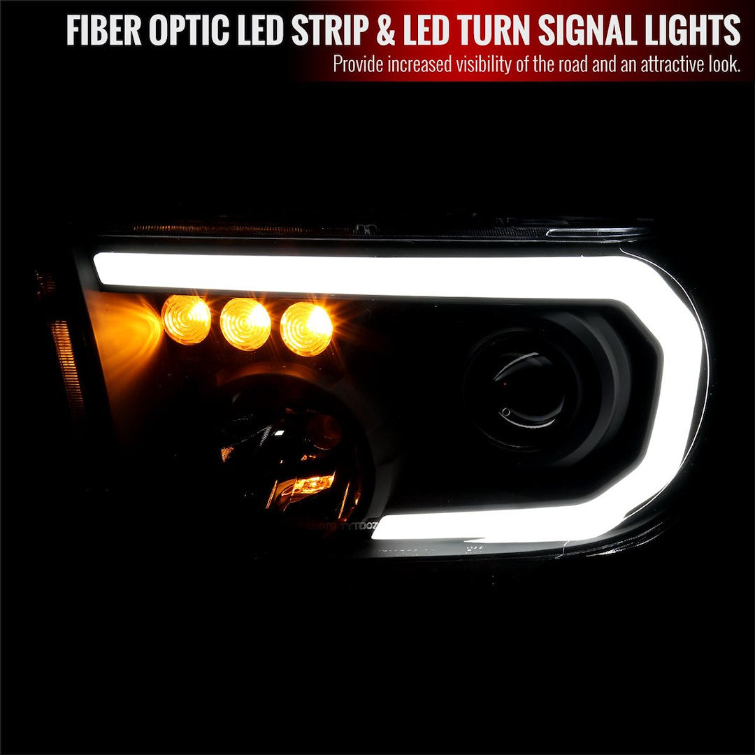 Spec-D Tunin 2LHP-TUN07JM-G3-GO Headlight Assembly