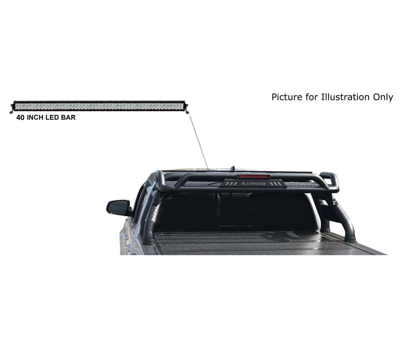 Black Horse RB-BA1B-KIT Truck Bed Bar