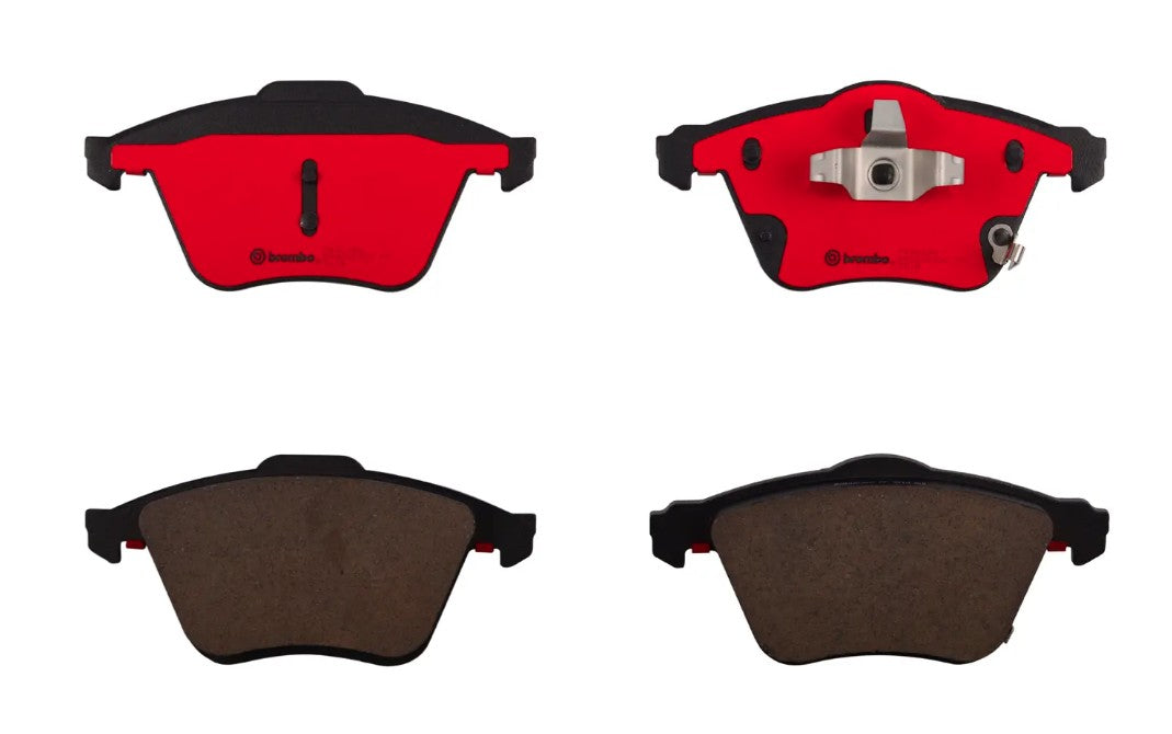 Brembo Premium Low-Met OE Equivalent Pad Brake Pad P49038N - Disc Set