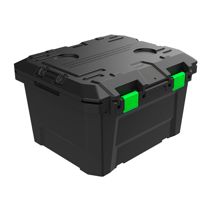 Rhino Rack Weather-Proof Seal Cargo Organizer T54SBMBKG - Tred 50-40 Storage Box 65L Mid