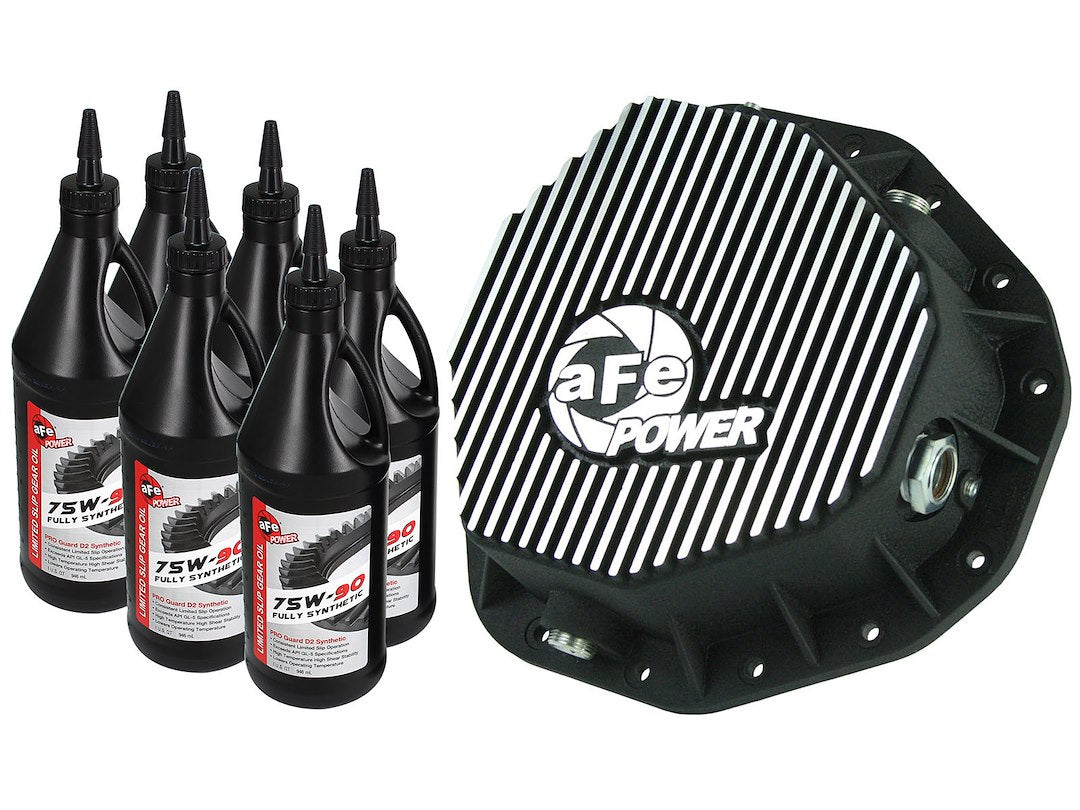 AFE Consistent Limited Slip Operation Differential Cover 46-70092-WL - Cov Diff Dodge Dsl Tru