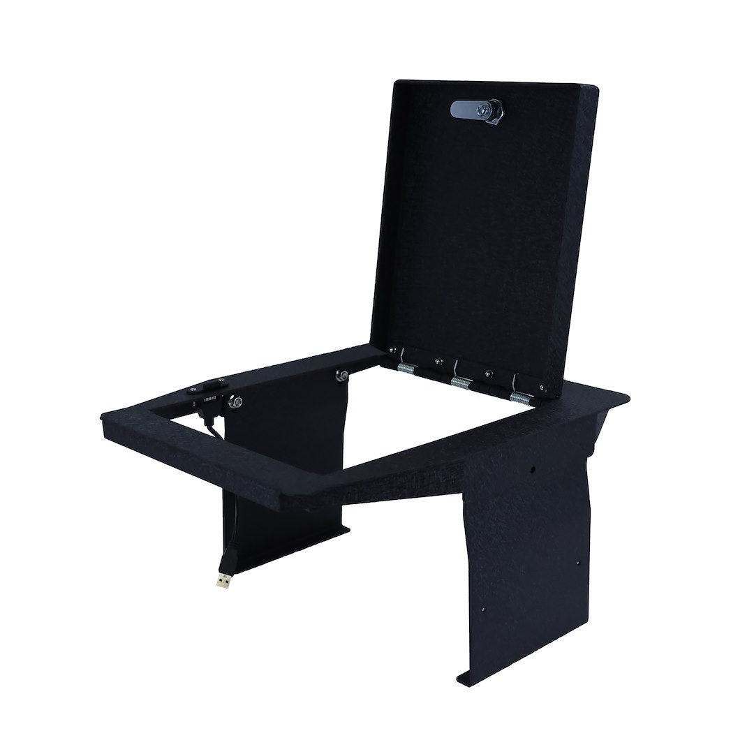Black Horse Welded Tab And Notch Seams Console Security Insert Asff06 - Black Center Safe