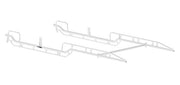 Holman 12204W Constructed From Steel - White Pro Side Channels
