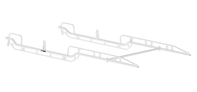 Holman 12204W Constructed From Steel - White Pro Side Channels